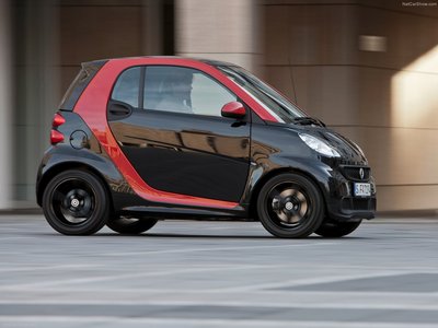 Smart fortwo sharpred 2012 poster