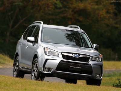 Subaru Forester 2014 Poster with Hanger
