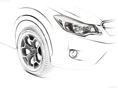 Subaru XV 2012 stickers 1348341