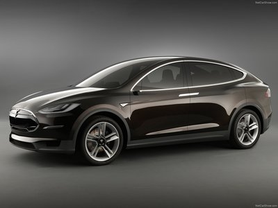 Tesla Model X Prototype 2012 calendar