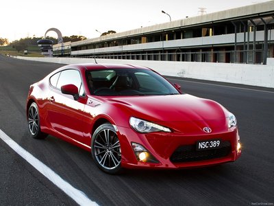Toyota 86 GTS 2012 canvas poster