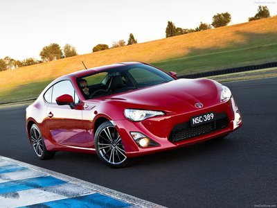 Toyota 86 GTS 2012 Poster with Hanger