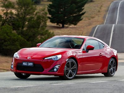 Toyota 86 GTS 2012 canvas poster
