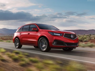 Acura MDX A-Spec 2019 canvas poster