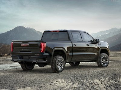 GMC Sierra AT4 2019 canvas poster