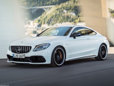 Mercedes-Benz C63 S AMG Coupe 2019 poster