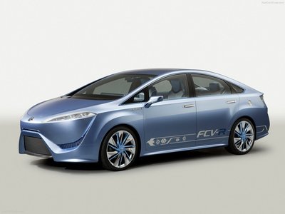 Toyota FCV-R Concept 2012 Poster with Hanger