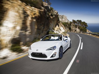 Toyota FT-86 Open Concept 2013 canvas poster