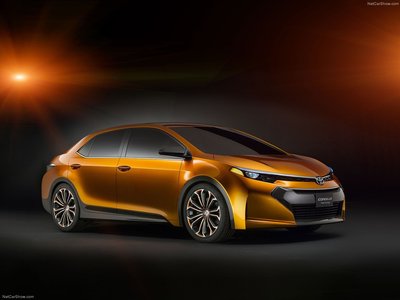 Toyota Corolla Furia Concept 2013 Poster with Hanger