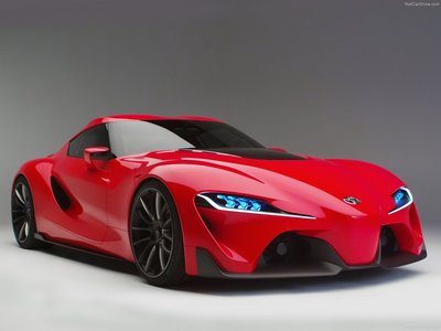 Toyota FT-1 Concept 2014 canvas poster