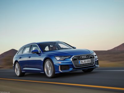 Audi A6 Avant 2019 Poster with Hanger