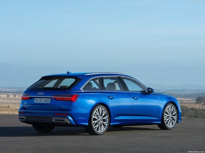 Audi A6 Avant 2019 Poster with Hanger