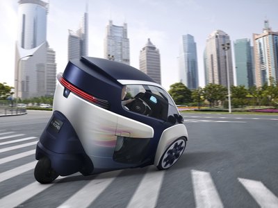 Toyota i-Road Concept 2013 mouse pad