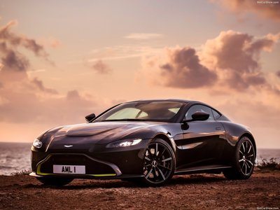 Aston Martin Vantage Onyx Black 2019 Poster 1351416