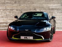 Aston Martin Vantage Onyx Black 2019 Longsleeve T-shirt #1351440