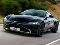 Aston Martin Vantage Onyx Black 2019 Longsleeve T-shirt #1351445