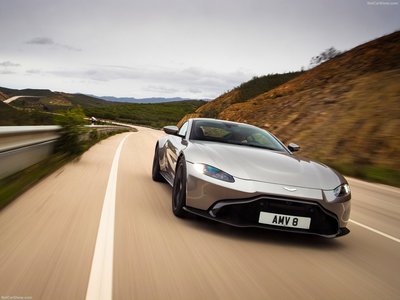 Aston Martin Vantage Tungsten Silver 2019 calendar