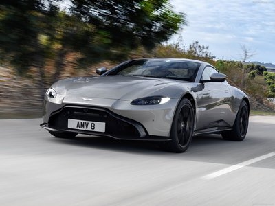 Aston Martin Vantage Tungsten Silver 2019 calendar