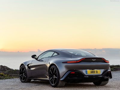 Aston Martin Vantage Tungsten Silver 2019 Poster 1351562