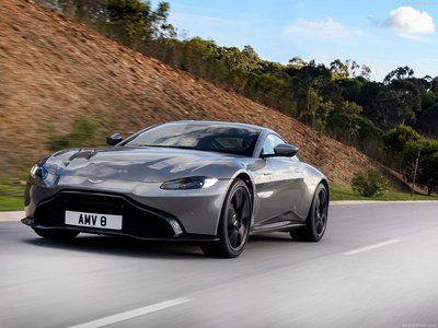Aston Martin Vantage Tungsten Silver 2019 Poster 1351581