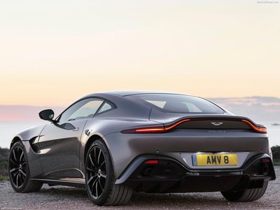 Aston Martin Vantage Tungsten Silver 2019 Poster 1351597