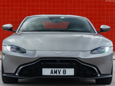 Aston Martin Vantage Tungsten Silver 2019 Poster 1351616