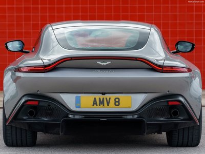 Aston Martin Vantage Tungsten Silver 2019 Poster 1351620