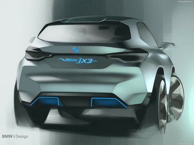 BMW iX3 Concept 2018 mouse pad