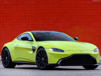 Aston Martin Vantage Lime Essence 2019 Poster 1351875