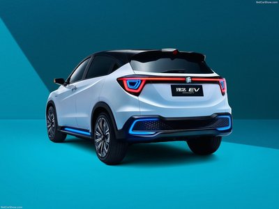 Honda Everus EV Concept 2018 Poster with Hanger