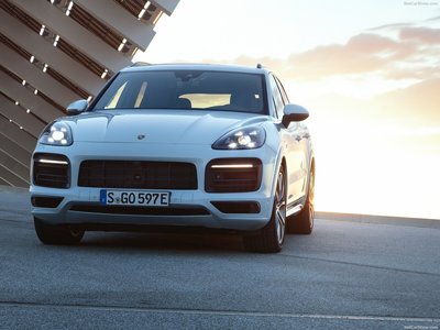 Porsche Cayenne E-Hybrid 2019 Poster with Hanger