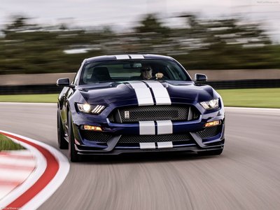 Ford Mustang Shelby GT350 2019 metal framed poster