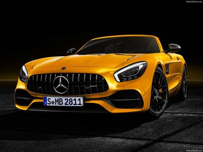 Mercedes-Benz AMG GT S Roadster 2019 canvas poster
