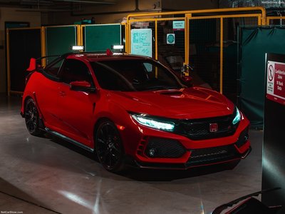 Honda Civic Type R Pickup Truck Concept 2018 Poster with Hanger