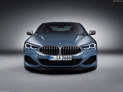 BMW 8-Series Coupe 2019 metal framed poster