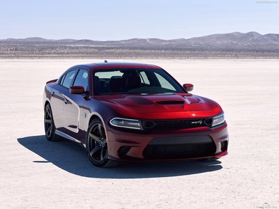 Dodge Charger SRT Hellcat 2019 Poster with Hanger