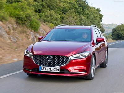 Mazda 6 Wagon 2018 Poster with Hanger