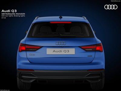 Audi Q3 2019 canvas poster