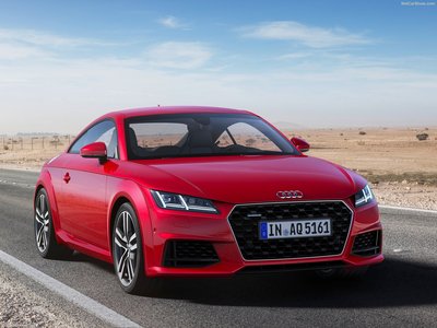 Audi TT Coupe 2019 Poster with Hanger