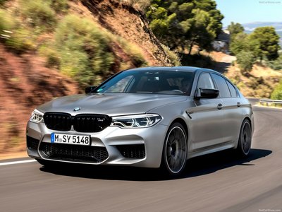 BMW M5 Competition 2019 poster