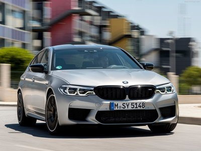 BMW M5 Competition 2019 Poster with Hanger