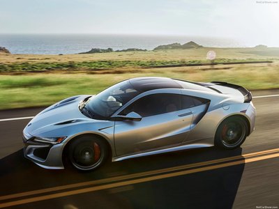 Acura NSX 2019 canvas poster