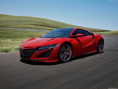 Acura NSX 2019 canvas poster