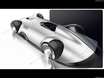 Mercedes-Benz Vision EQ Silver Arrow Concept 2018 Mouse Pad 1359333