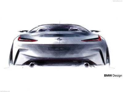BMW Z4 M40i First Edition 2019 canvas poster