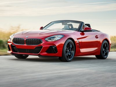 BMW Z4 M40i First Edition 2019 Poster with Hanger