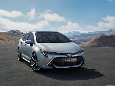 Toyota Corolla Touring Sports 2019 Poster with Hanger