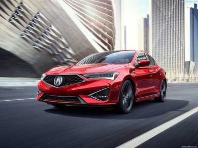 Acura ILX 2019 wooden framed poster