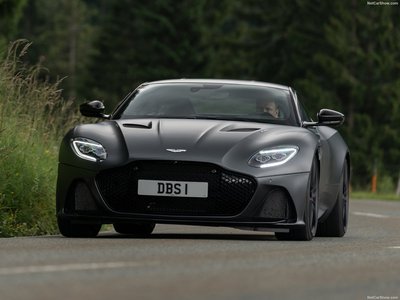 Aston Martin DBS Superleggera Xenon Grey 2019 calendar