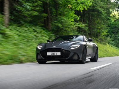 Aston Martin DBS Superleggera Xenon Grey 2019 stickers 1360772